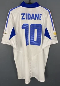 ZIDANE #10 MEN'S FRANCE NATIONAL 2004/2006 SOCCER FOOTBALL SHIRT JERSEY SIZE XL - Picture 1 of 16