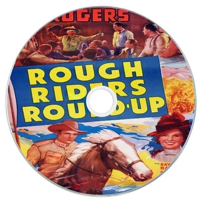 Rough Riders' Round-up (1939) Public Domain Film Supplied On DVD Free UK Post - Image 1 of 2