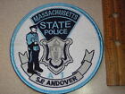 Massachusetts state POLICE  SP  Andover A1   mass highway patrol sp Andover A1