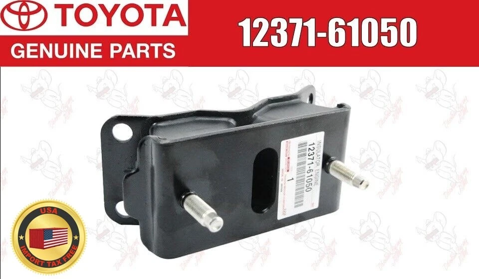 Toyota Genuine Land Cruiser Transmission Mount 12371-61050 OEM - Image 1 of 4