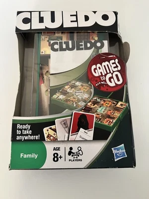 Cluedo Travel Board Game Games to Go Hasbro Boxed (2010) Complete - Image 1 of 4
