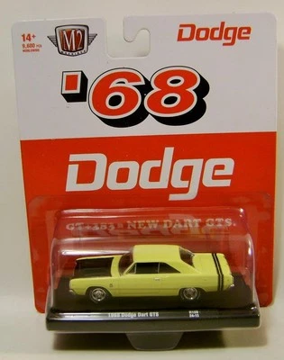 1968 '68 DODGE DART GTS R109 AUTO DRIVERS M2 MACHINES DIECAST 2024 - Image 1 of 2