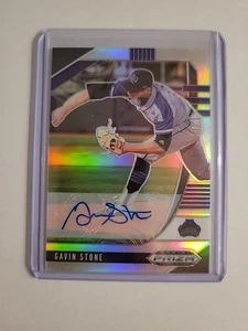 Gavin Stone 2020 Panini Prizm selecciones de draft Silver Prizm automático #PDP159  - Imagen 1 de 2