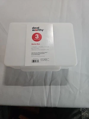 Nuevo Oferta Digno 3 Compartimentos Bento Box Target.   A13 Foto 1 de 4