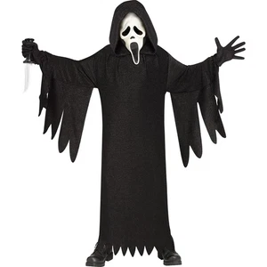 Costume Halloween Maschera Viso Fantasma Multicolore 25° Anniversario per Giovani - Foto 1 di 1