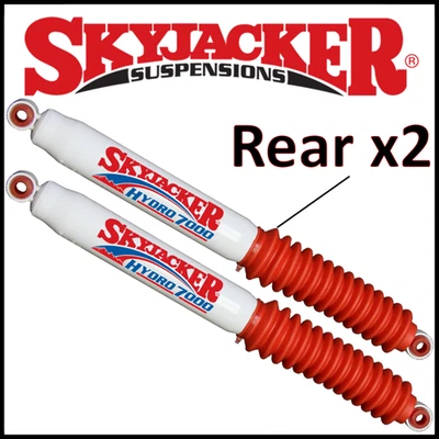 Задняя пара гидроамортизаторов Skyjacker для 99–06 Silverado Sierra 1500 полный привод с подъемом 3–6 дюймов - Изображение 1 из 2