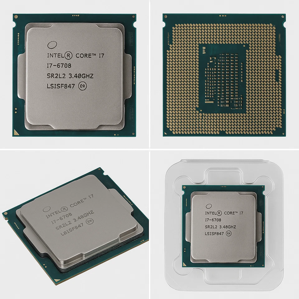 Intel Core i7-6700 3.4GHz (4.0GHz Turbo) Quad-Core Processor LGA 1151 CPU SR2L2 - Image 1 of 1