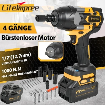 3 in 1 Cordless Impact Driver Cordless Screwdriver Set Rotary Impact Driver Tyre Changing - Image 1 of 4