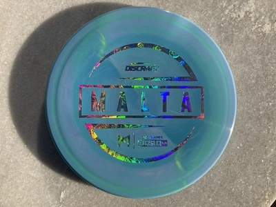 Discraft Paul McBeth Malta-Swirly Blue & Green w Holographic Money Foil - Image 1 of 4