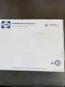 Sealy beheizbare Matratzenauflage Queen Size 60x80 Zoll | ultimativ weiche Mikrofaser - NEU - Bild 1 von 6