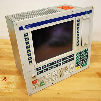 Monitor y panel de control de interfaz de operador Indramat BTV20.2CA-64B-11C-D-FW Foto 1 de 4