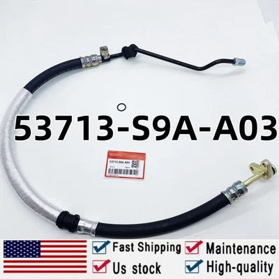 Manguera de presión de dirección asistida para automóvil 53713-S9A-A03 apta para Honda CR-V 2002-2006 2,4 L Foto 1 de 4