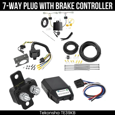 Tekonsha 7 路拖车布线 + 制动控制适用于 22-25 马自达 CX-5 23-25 CX-50 — 第 1/4 张图片