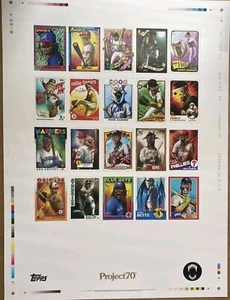 Topps Project 70 Alex Pardee Edición Limitada Oro Estampado Póster de Gran Tamaño 18x24 - Imagen 1 de 1