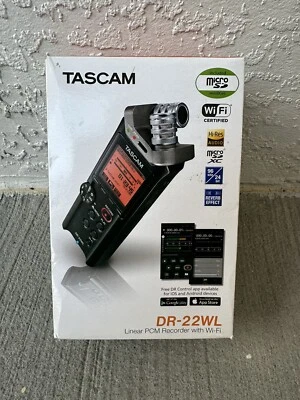 TASCAM (Tuscam) DR-22WL Ver2-J Wi-Fi Connection compatible Linear PCM Recor - Image 1 of 4