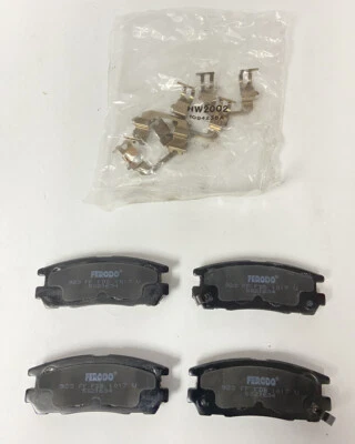 Juego de pastillas de freno traseras de cerámica para honda passport acura slx amigo act 580 ferodo Foto 1 de 2