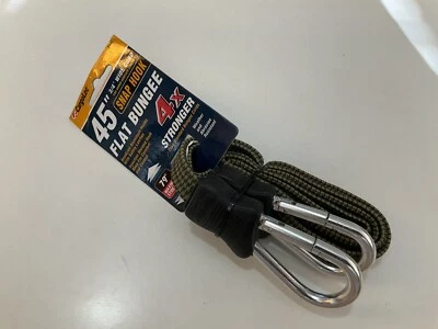 CargoLoc Snap-Hook Flat Bungee Cords  89953 45” - Snap Hooks - Flat Cord - Image 1 of 4