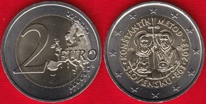 Slovakia 2 euro 2013 "Constantine and Methodius" BiMetallic UNC - Picture 1 of 1