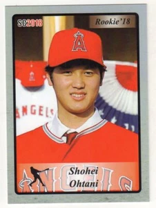2017/18 SHOHEI OHTANI SC KARTEN SC2018 SILBER ROOKIE #42/75 ANAHIEM ENGEL! nc - Bild 1 von 2