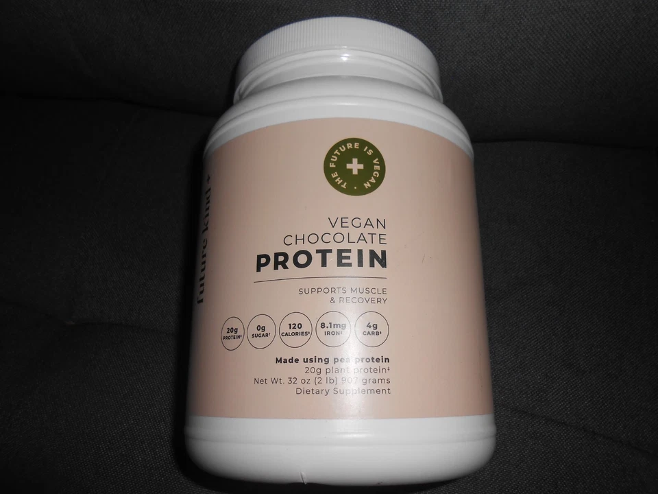 Future Kind + 素食蛋白粉 - 巧克力味 32 盎司 — 第 1/1 张图片