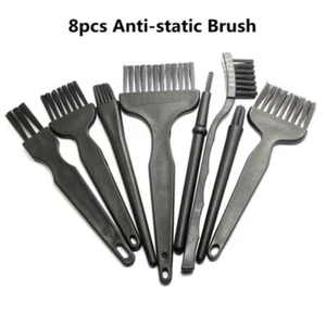 Anti-Static Brush Esd Safe Cleaning Brush Set Mobile Phone Tablet Pcb BGA Repair - Picture 1 of 1