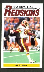 Washington Redskins Police #81 Art Monk Syracuse 1990 Salón de la Fama naranja - Imagen 1 de 1