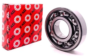 NEW  FAG 6306 C3  DEEP GROOVE BALL BEARING, 30x72x19mm FAST SHIPPING - Picture 1 of 3