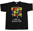I Am A Disaster Rubix Cube Mens T-Shirt
