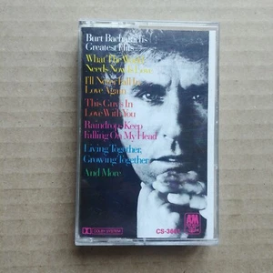 BURT BACHARACH'S Greatest Hits CASSETTE TAPE A&M Records JAZZ POP VOCAL - Picture 1 of 3