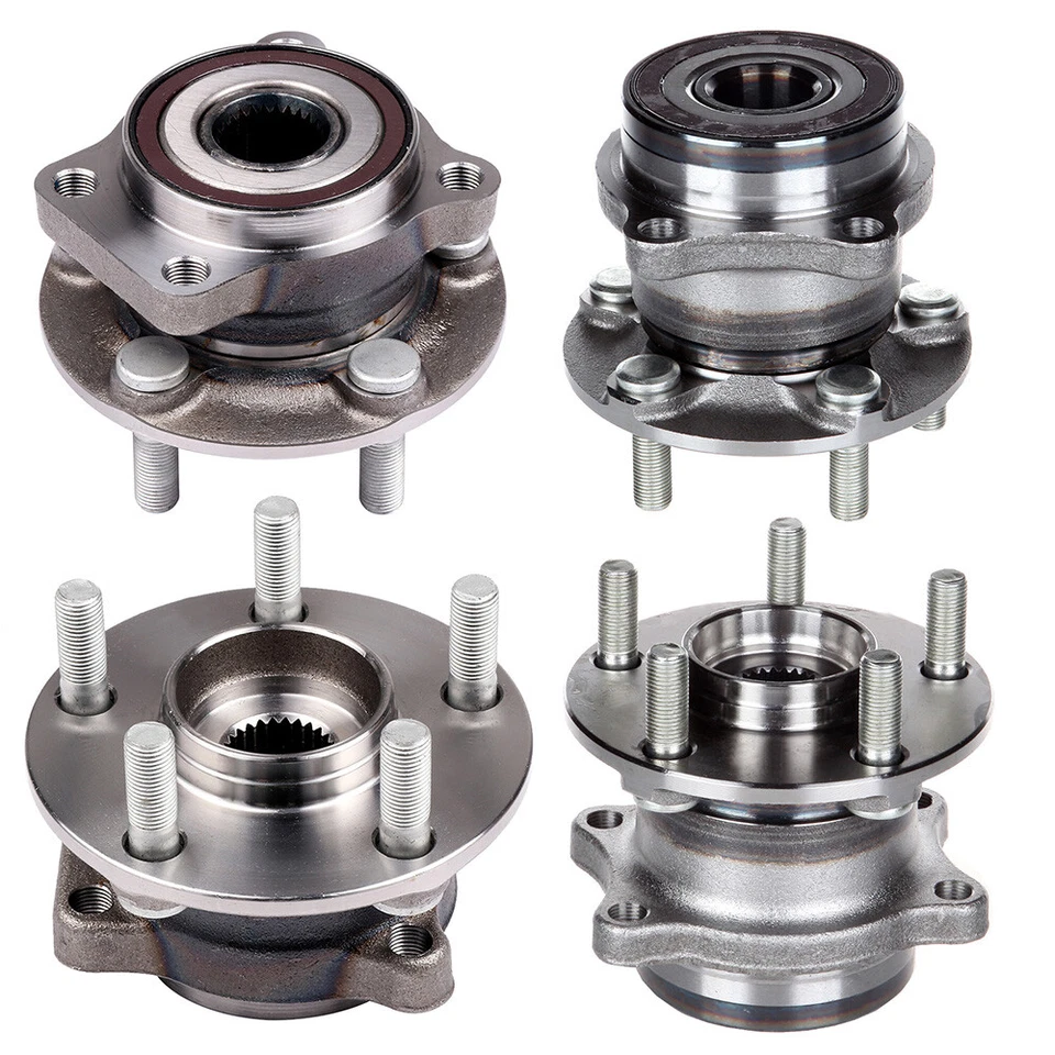4pcs AWD Front Rear Wheel Hub Bearing For Subaru Outback Legacy 2010 2011-2014 - Imagem 1 de 4