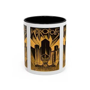 Cult Classic Movie Poster Art Accent Coffee Mug (11, 15oz) - Metropolis Original - Picture 1 of 40
