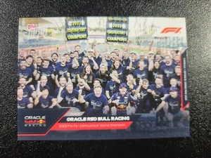 Max Verstappen Sergio Perez Red Bull Racing 2023 Topps Now Formula 1 F1 #49 Card - Picture 1 of 2