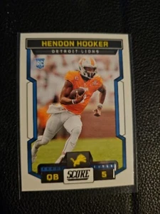 Hendon Hooker 2023 Panini Score Football Rookie #305 Detroit Lions RC Base - Picture 1 of 2