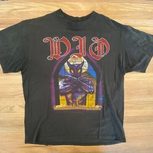 Camisa 1987 Dio Rock US Tour, 2 caras, años 80 de colección música 100 % algodón S-5XL 103461 - Imagen 1 de 7
