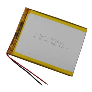 Batería Li-polímero 3.7V 3500mAh 12.95Wh 357090 para Tablet PC GPS iPAQ PSP - Imagen 1 de 3