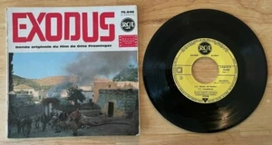 45 7" FRENCH EP MOVIE SOUNDTRACK EXODUS - Picture 1 of 2