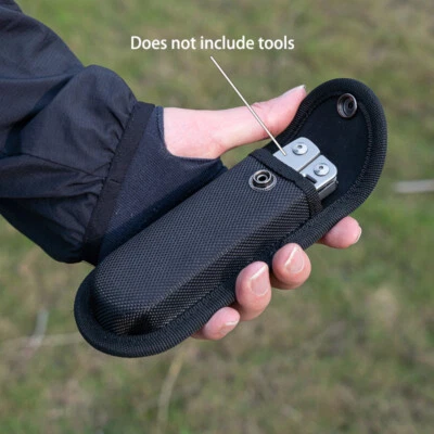 Juego de funda de nailon para cuchillos de 4,9 pulgadas/vaina apta para la mayoría de los cuchillos plegables de hasta 3,9" Foto 1 de 4