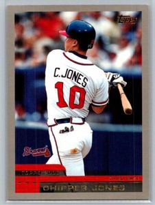 2000 Topps #180 Chipper Jones Atlanta Braves Baseball Card