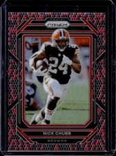 2022 Prizm Nick Chubb Snakeskin Prizm SP #67 Browns