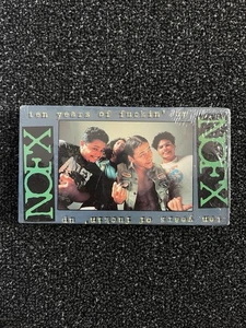 NOFX - Ten Years of Fckin Up VHS Tape 2000 BN Sealed! - Imagen 1 de 4