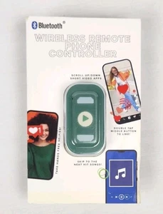Vivitar Wireless Remote Phone Controller - Bluetooth - Green/White - NEW - Picture 1 of 1