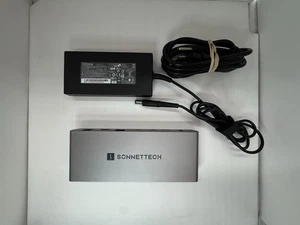 Sonnet Echo 11 Thunderbolt 4 Dock - Grey (ECHO-DK11-T4) with Power Supply - Picture 1 of 9
