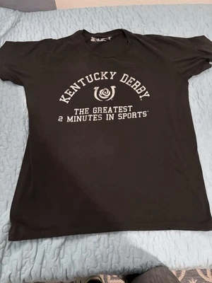Camiseta negra con gráficos del Derby de Kentucky, talla XL   Foto 1 de 3