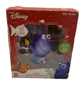 Disney Finding Nemo Dory 3.5' Airblown Indoor/Outdoor Inflatable LED Lights - Picture 1 of 21
