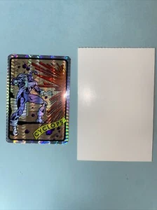 1990 MARVEL UNIVERSE SERIES 1 VENDING MACHINE PRISM STICKER #8 CYCLOPS X-MEN! - Picture 1 of 4
