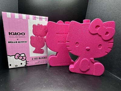 New 2 pack Hello Kitty Ice Block For Lunch Bag Box or Coolers - Image 1 of 4