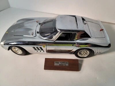 Guiloy Ferrari 250 GTO 1:18 - Chrome/Silver - Image 1 of 4