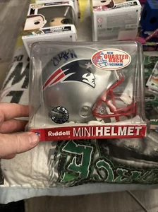 Mini casco autografato Corey Dillon Patriots - Foto 1 di 6