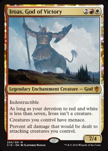 Mint/Near-Mint, French - 1 x MTG Iroas, God of Victory Commander 2016 - Image 1 of 1