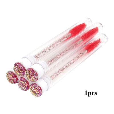 Eyelash Extension Tool Eyelash Eyebrow Brush Mascara Wands Diamond TubeReusab↔ - Image 1 of 4